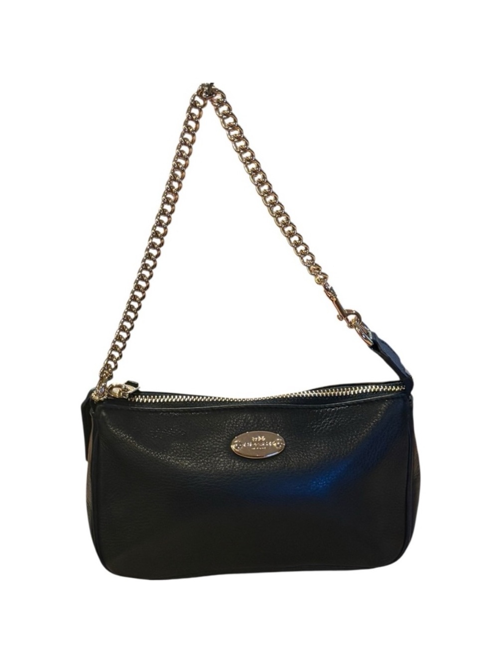 Coach Nolita Black Leather Shoulder Bag
